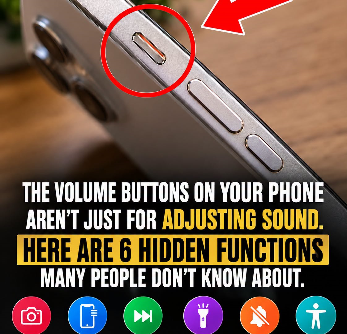 📱 6 Hidden Functions of Your Phone's Volume Buttons You Probably Didn't Know About hgy