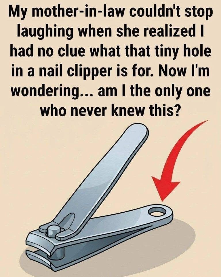 My Mother-in-Law Couldn't Stop Laughing When She Realized I Had No Clue What That Tiny Hole in a Nail Clipper Is For 839663376_1079346658320143_5482708704775382337_n