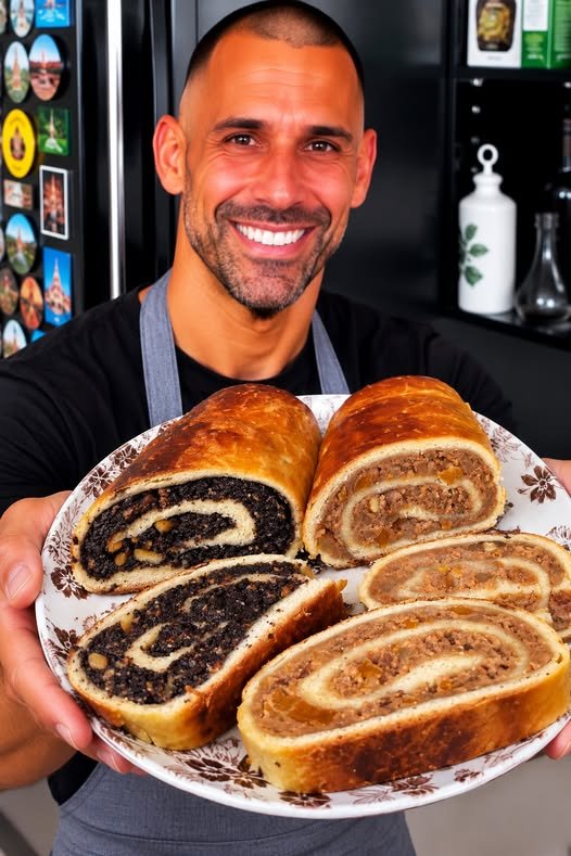 Hungarian Beigli Recipe (Poppy Seed & Walnut Rolls): The Ultimate Holiday Pastry 858616984_122221966694365815_7707578809407240881_n